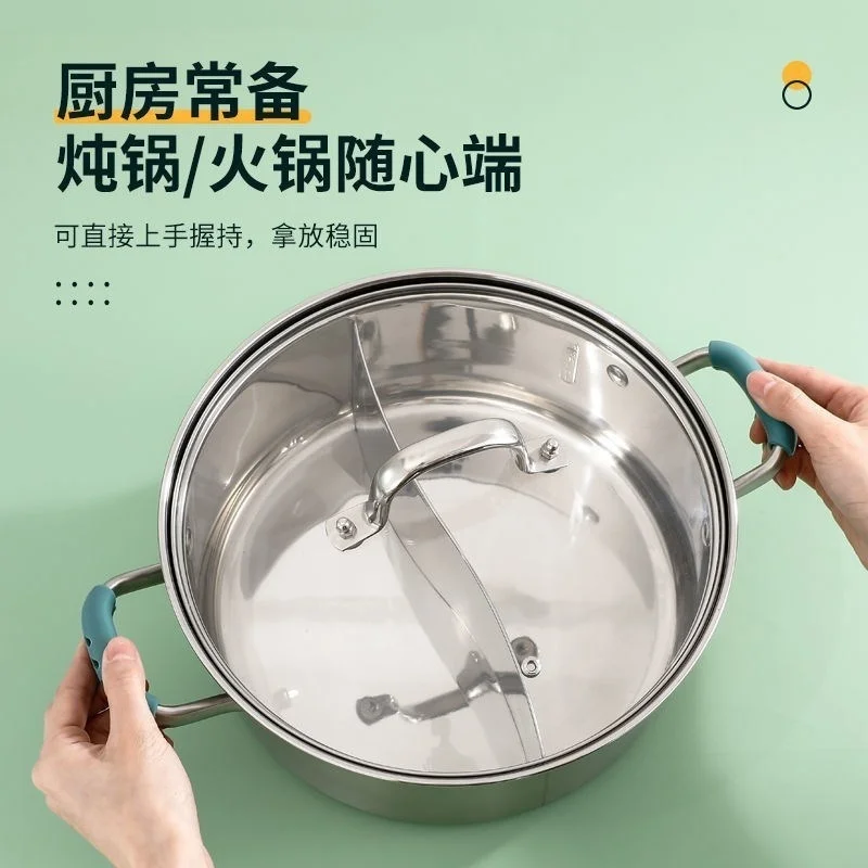 Kitchen pot handle earmuff, high temperature resistant, wear-resistant pot cover, gloves, casserole, steamer, soup pot, handle,