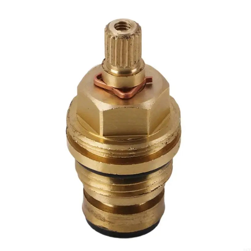 547F Brass Slow Opening Spool Replacement Faucet Hot And Cold Water Spool Faucet Cartridge Valves Repair Parts