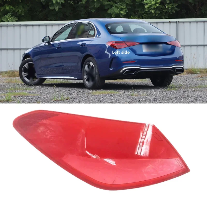 

for Mercedes Benz C-Class 2021-2023 Car Rear Taillight Shell Brake Lights Shell Replace Auto Rear Shell Cover Lampshade