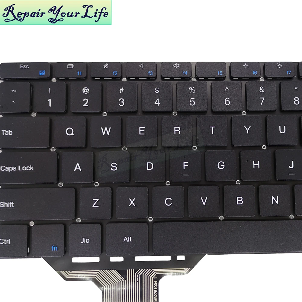 Inglês Teclado para Geo Computadores Geobook 1e 11.6 Teclado para Notebook Reino Unido Euro Mb2751004 Yxt-nb93119 Pride-k3919 uk - Imagem 5