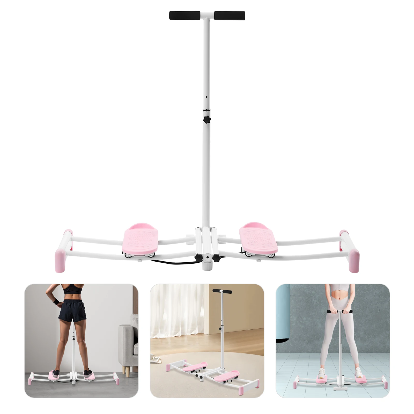 Ski Machine Fitness Thigh Master Pelvic Floor Exercise Equipment Adjustable Leg Hip Workout Machine for Home Use