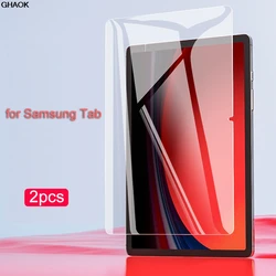 Premium 2 - Pack Full Coverage Clear Glass Screen Protector - 9D Shatterproof Film (Tab S8)