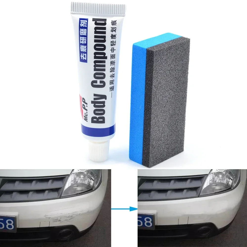 Car Scratch Repair Wax Kit Grinding Paste Paint Care Auto Body Compound  Polishing Cleaner Auto Polishes Care Set Repair Tool U_i