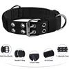 1pc Medium To Large Nylon Tactical Pet Dog Collar - Adjustable And Durable, Suitable For Medium And Large Dogs. 2