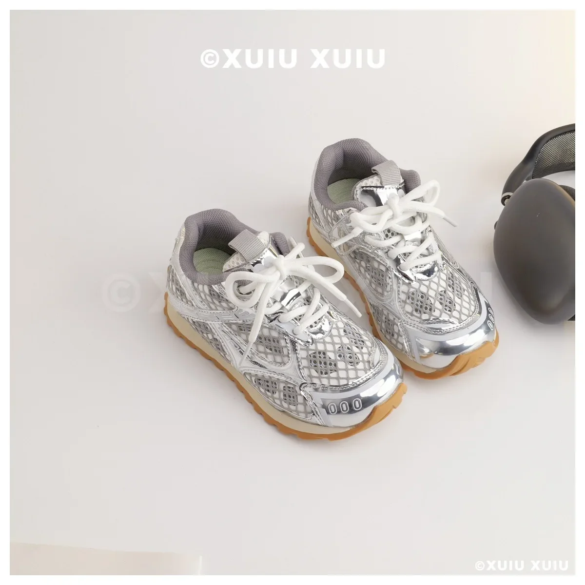 Summer Boys Girl Sports Running Shoes Baby Toddler Kid Breathable Orbit Metallic Sneaker Children Casual Fashion Tenis Shoe sports shoes baby shoes kids sneakers kids shoes kids sports shoes
