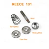 REECE101  104  Eyelet Button Holer Sewing Machine Parts Tension Assy  Stud 10.4029. SpringNut Thin Disc Heavy Disc10.4031 1