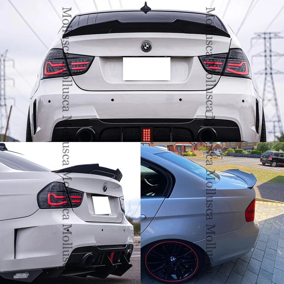 高品質のアルミニウム製リアスポイラー,BMW 3シリーズ用の4ドア/e90 m3