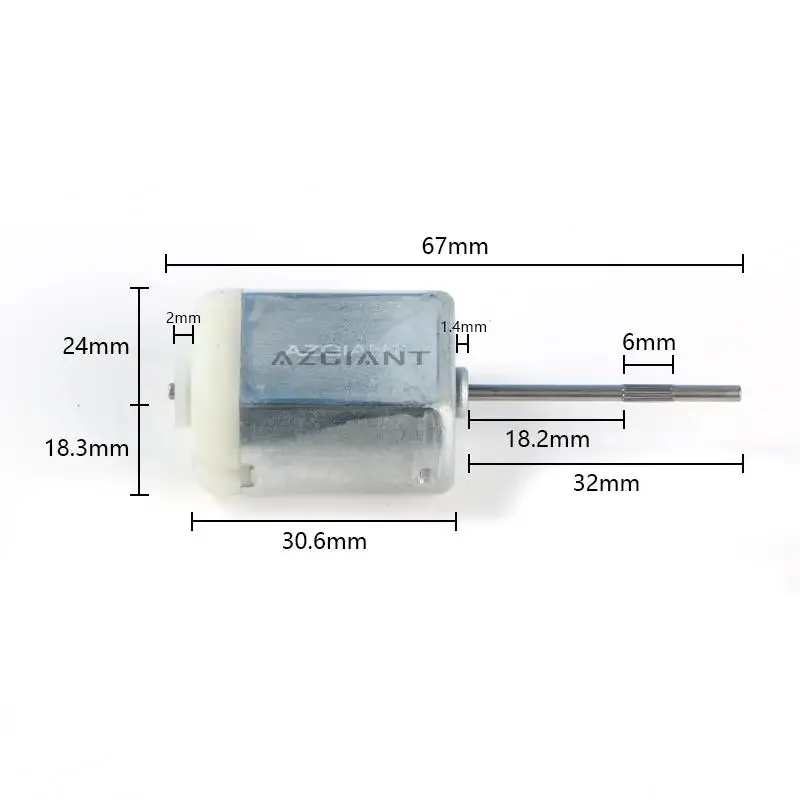 Micro Motor DC Motors Standard FC280 Motors Electronic 12v No Gear Repair DIY Moters for Fans Kids Toy Boat Plane Actuator Power