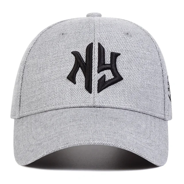 Gorras de béisbol unisex con bordado de letras NG, sombreros casuales ajustables para exteriores para primavera y otoño, sombrero para papá, sombrero protector solar 4