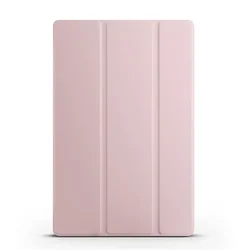 Sleek PU Leather Stand Tablet Case - Soft Silicone Back Shell, 8.8 - Inch for OPPO Pad Mini 8.8 (Pink)