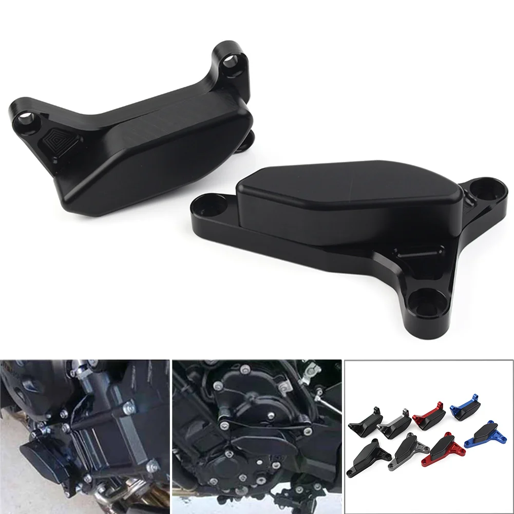 

1Set Motobike Engine Case Slider Protector Cover For YAMAHA FZ1 FAZER 2006-2016 For FZ8 2010-2016