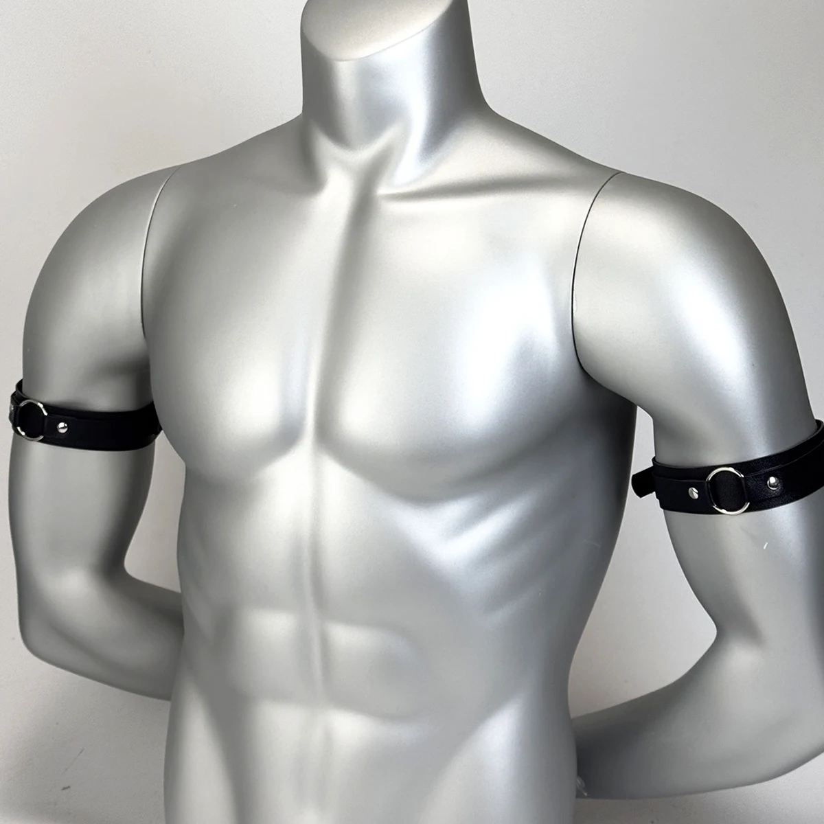 Fashion Men Leather Chest Harness Lingerie Adjustable Leather Body Bondage Strap Punk Club Costume Clothing Accessories