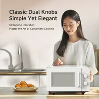 microwave oven Home 20L small mechanical turntable microwave oven multi-function automatic microwave oven 2