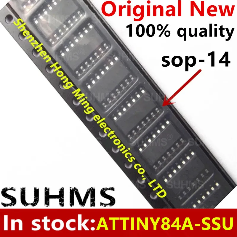 5 Stück) 100 % Neuer ATTINY44A-SSU ATTINY44A SSU SOP-14-Chipsatz