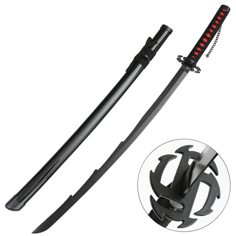 Bleach Cosplay Zaraki Kenpachi 43 Zoll Holz-Katana-Schwert Rollenspiel Anime-Modell 110cm – Detail 17