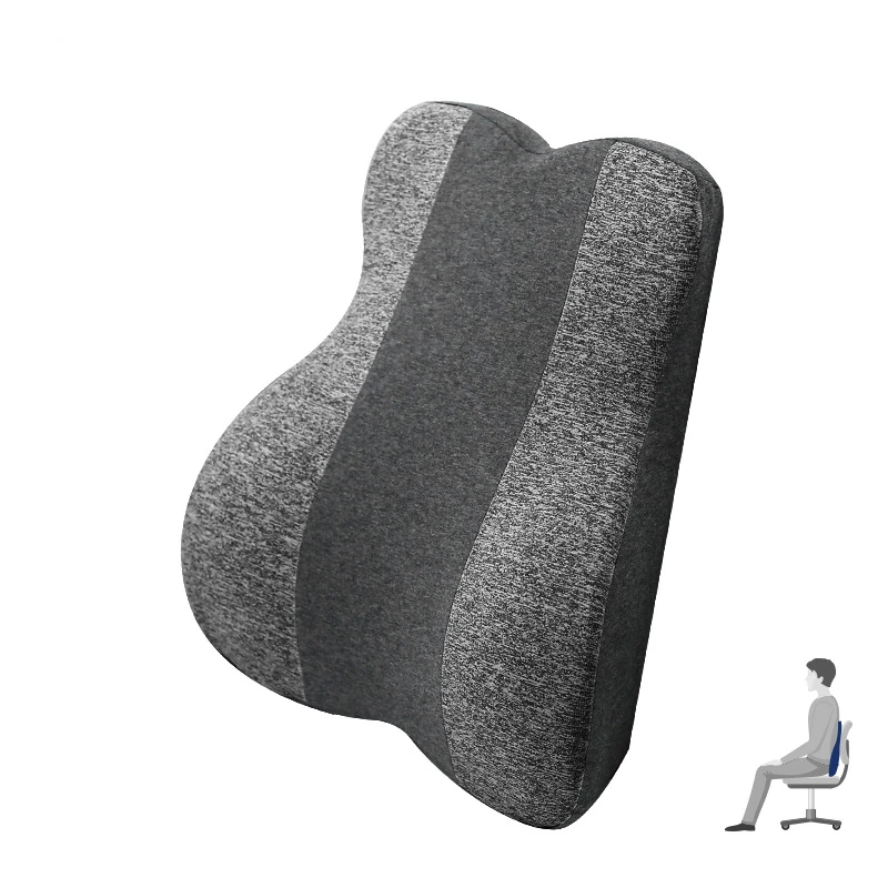 

Подушка для автомобильного сиденья с эффектом памяти, эргономичная Ортопедическая подушка для поясницы, для офисного кресла, с медленным восстановлением формы, для дивана-инвалидной коляски