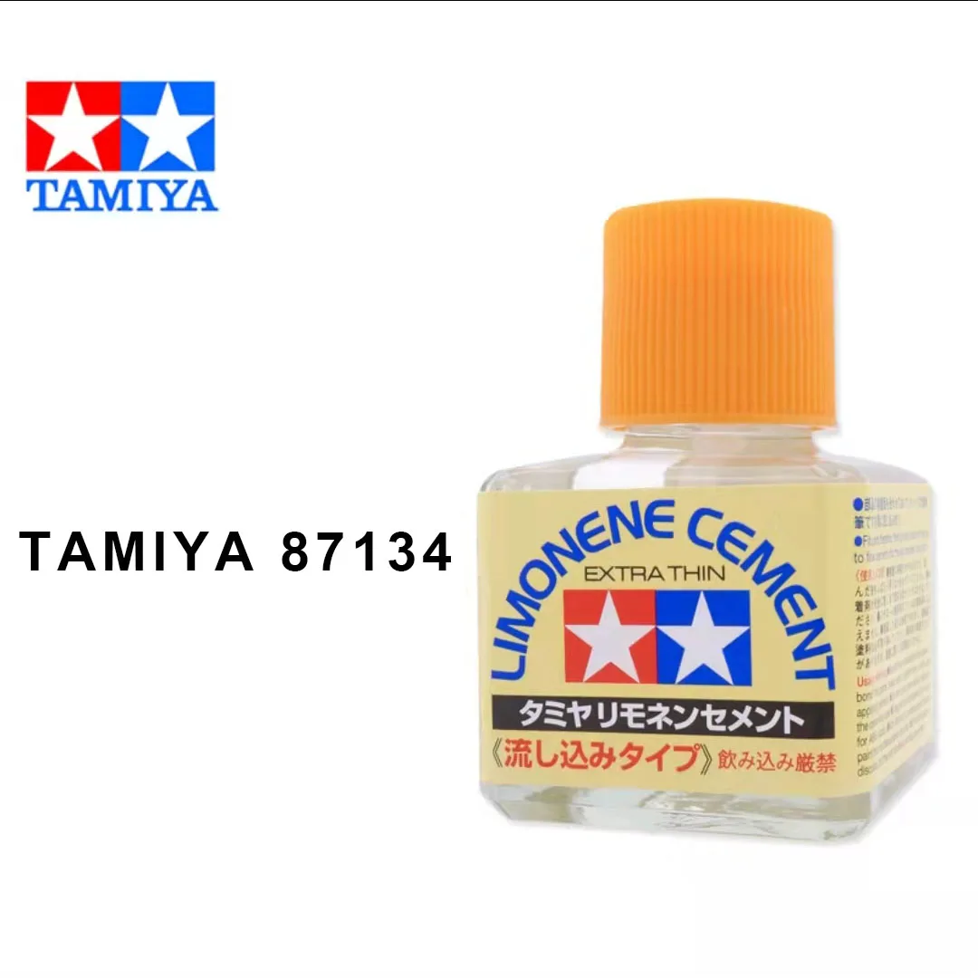 Tamiya Limonene Extra Thin Quick Setting ABS Cement Glue For DIY Military  Plastic Doll Craft Ship