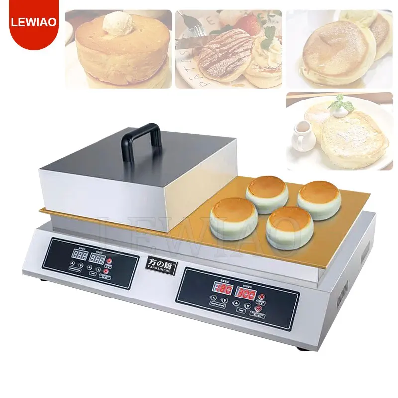 

Japanese Fluffy Souffle Pan Cakes Machine 220v 110v Electric Fluffy Pancakes Maker In Kitchen Equipment