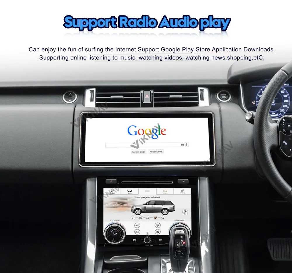 Joyforwa Android Autoradio on X: #Range #Rover Sport with the