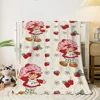 Strawberry Shortcake Microfiber Blanket King Size Designer Throw Blanket for Sofa Luxury Home Interior Blankets for Adults Knee 1
