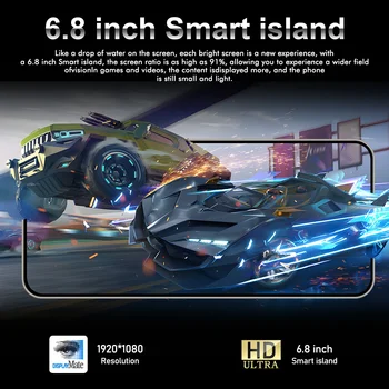 Global Version i16 Pro Max Smartphones Cellphones Android 14, 6.8 in 5G