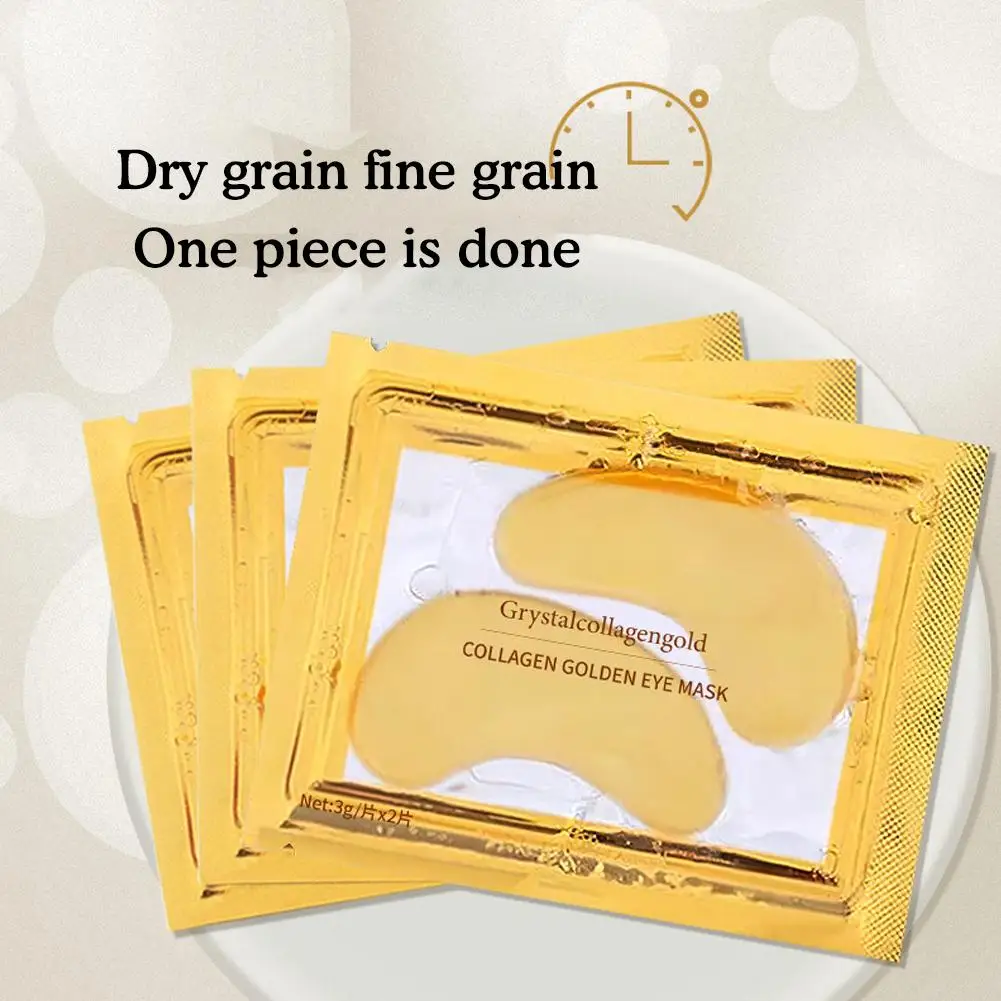الذهب الكولاجين قناع عين العناية بالبشرة لصقة عين...