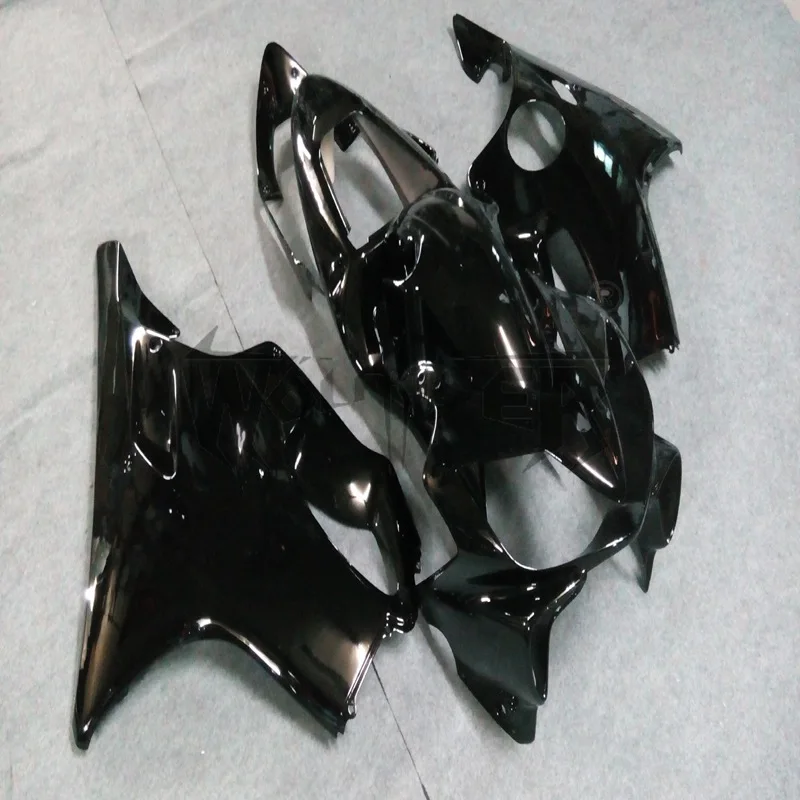 

injection Fairings kit for CBR600F4i 2001 2002 2003 black CBR600 F4i 01 02 03 bodywork kit motorcycle fairings