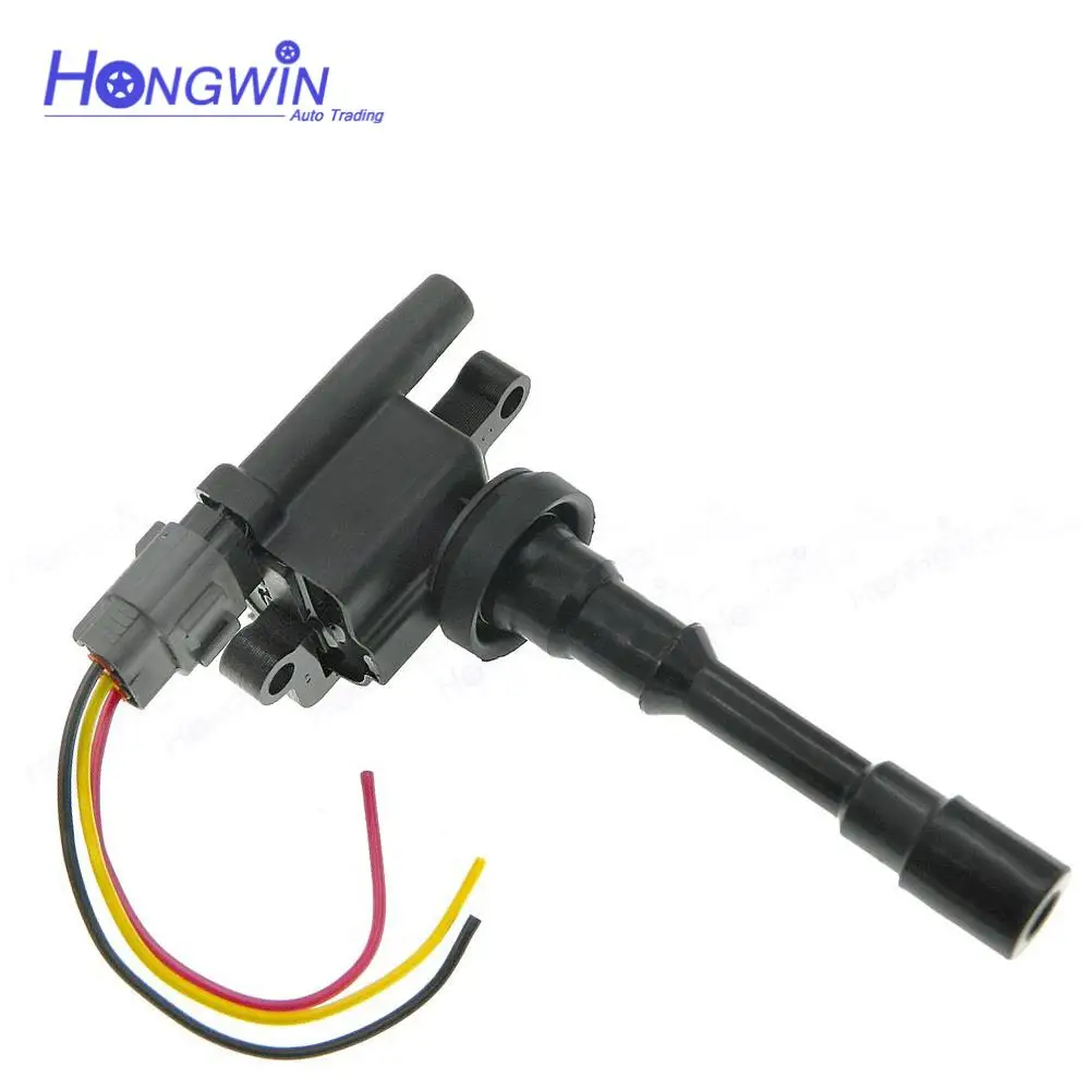 Ignition Coils Fits Mitsubishi Space Star Lancer 1.6L Mirage V 1.3 4Cyl 1.3L 1.6L 1.8L 2.0L 4G18 099700048 MD362903 ignition coil igniter car ignition parts ignition device