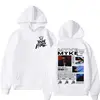 New Rapper Myke Towers Album Cover Graphic Sweatshirt  Vintage Hip Hop Hoodies Unisex Casual Fleece Pullovers Hoodie Streetwear 6