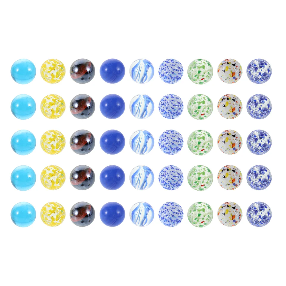 100 Canicas De Cristal De Colores | Juego De Carreras Y Manualidades | Vidrio De Alta Calidad De 16 Mm | Decoración Y Juguete Educativo