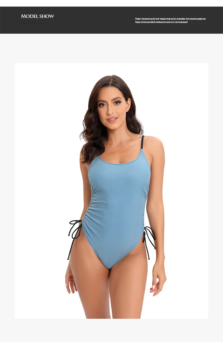 2024 swimsuit jumpsuit new split multi-color printed women's bikini_voghion.com