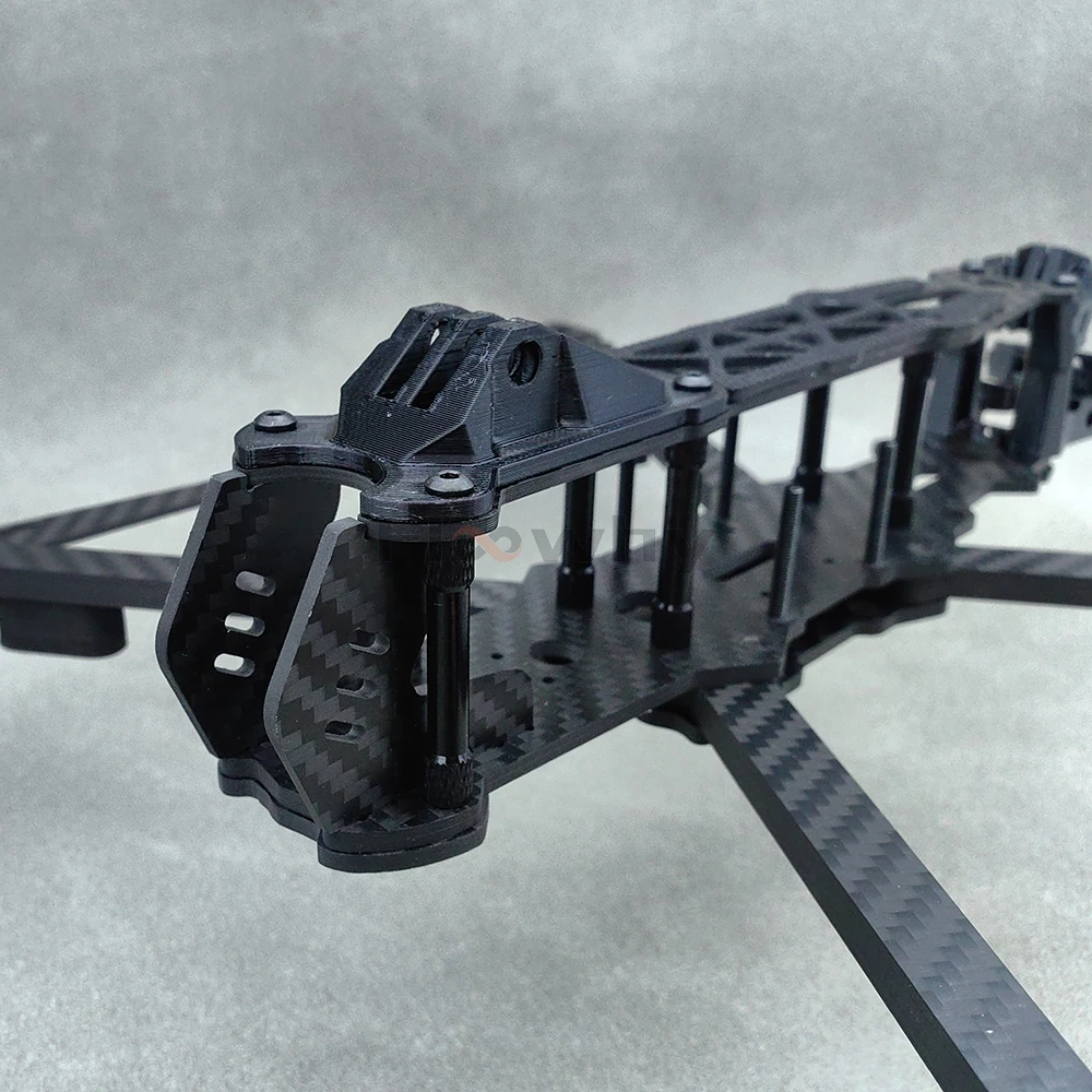 Kit Cadre Mark4 V2 Pro 7/8/9/10 pouces - Châssis FPV Freestyle Léger et Robuste, empilement électronique et support caméra.