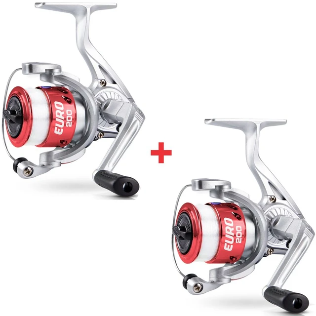 Maruri Euro 200 With Line 3 Units Red - Fishing Reels - AliExpress