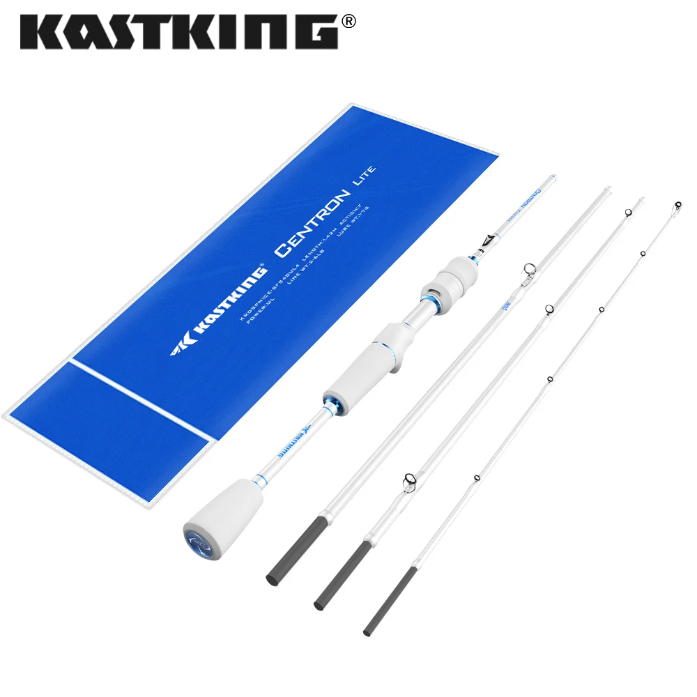 KastKing Centron Lite Traveller Spinning Casting Fishing Rod - Carbon Rod  with 1.42m 1.63m 1.80m1.93m 24T high strength