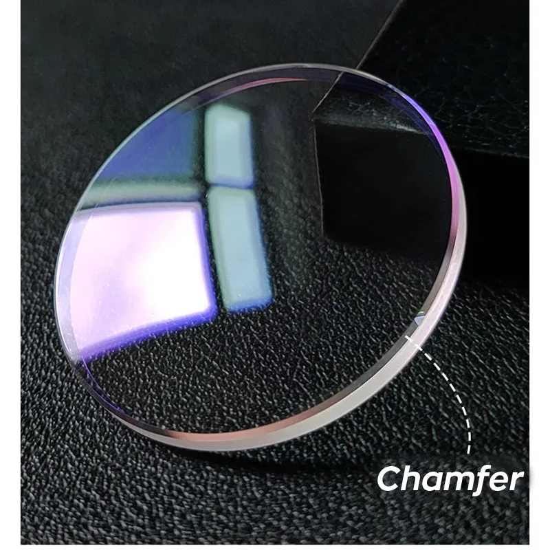 블루 라이트 코팅 시계 크리스탈 2.0mm 두께 28-42.5mm 데일미터, 더블 돔 미네랄 시계 유리 교체 수리 부품