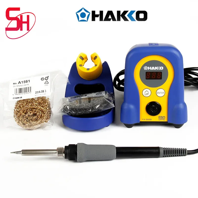 

Hakko FX888D Digital Soldering Station Adjustable Temperature Thermostat Electric Solder Iron Tips Welding Rework Station Tools