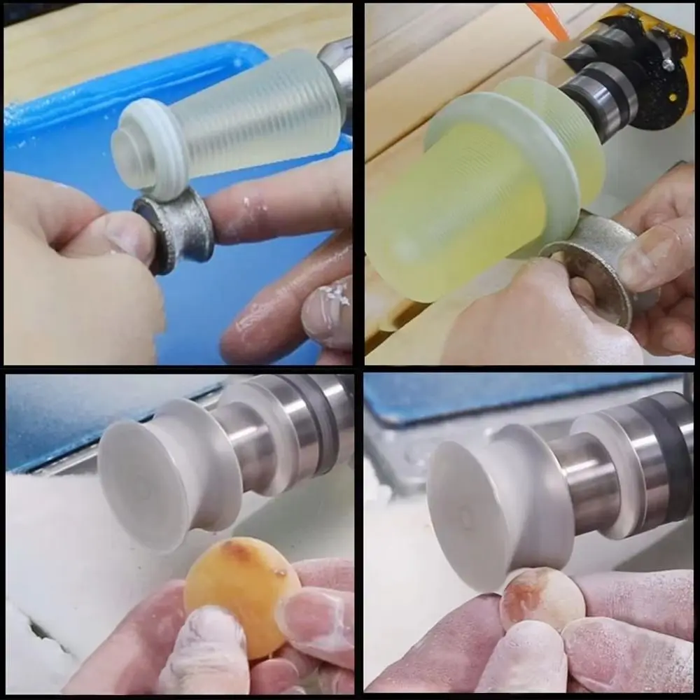 Diamond Concave Grinding Wheel Glass Drill Bits 6mm Shank