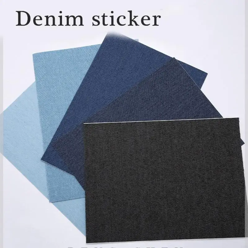 Jeansflecken Bügelnflecken Stoffflecken praktische Jeans Kleidungsloch Reparatur und Dekoration für Kinder Erwachsene – Detail 10
