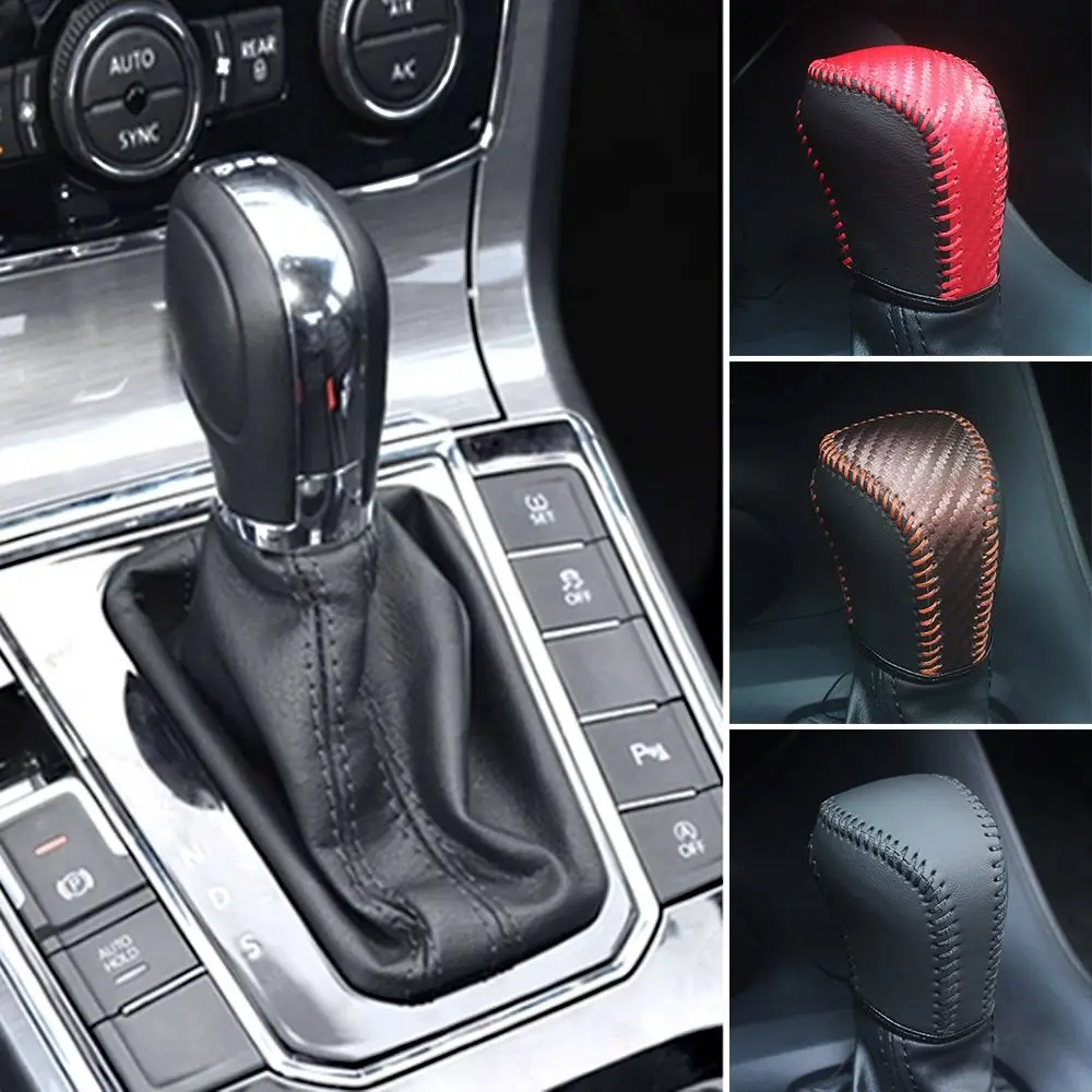 Universal Non-Slip Durable Car Shift Knob Cover - Protective Auto Interior Accessory