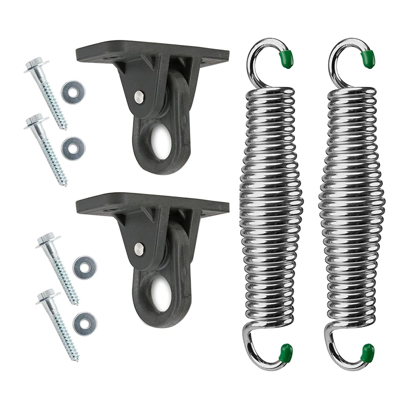 

1 SET Ceiling Mount Porch Swings 750 Lbs Heavy-Duty Suspension Swing Hangers And Springs For Hammock Chairs Ceiling Mount