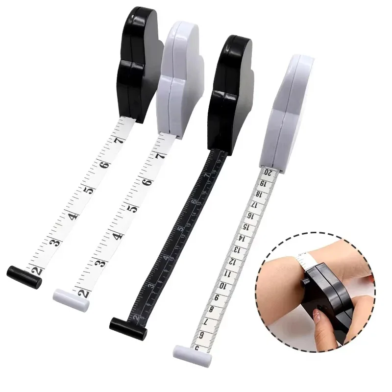 Self-tightening Body Measuring Tape Ruler 150cm/60 Inch for Sewing Tailor Dressmaking Waist Chest Legs