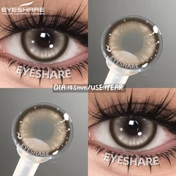 EYESHARE Vibrant Anime - Inspired Color Contact Lenses (PAMPAS - BROWN)