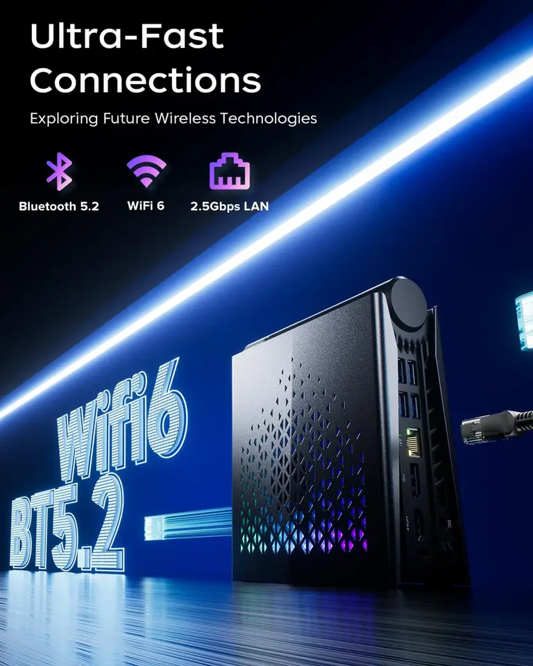 ACEMAGIC S3A MINI PC AMD Ryzen 7 6900HX/6800H 16GB DDR5 512GB SSD