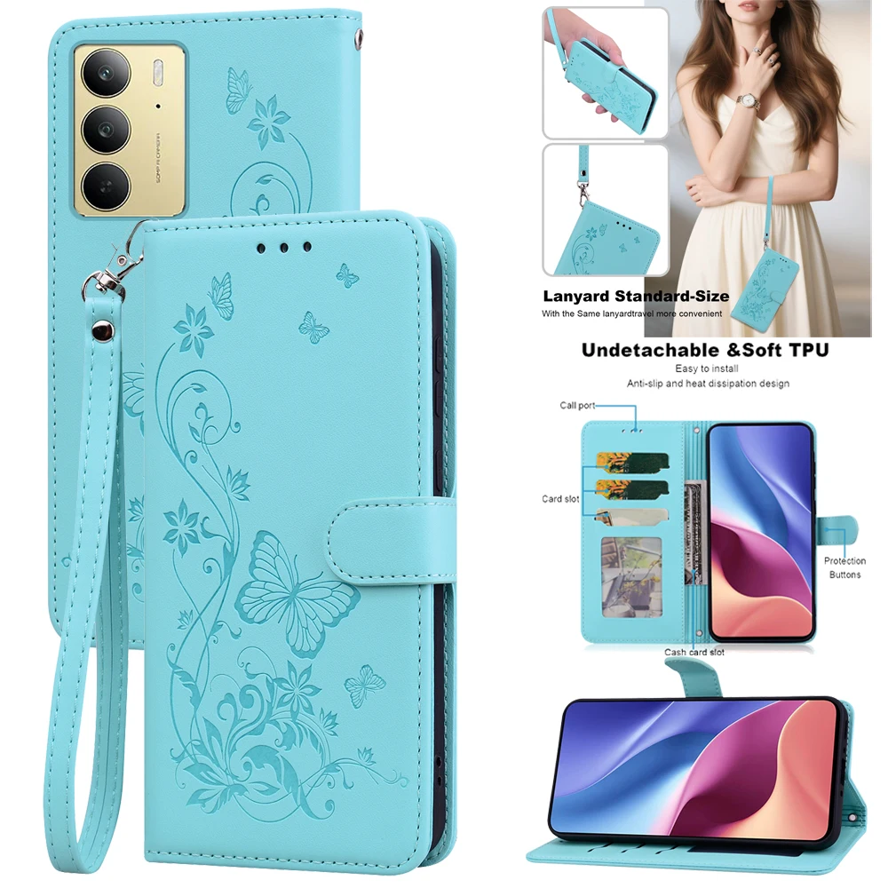 Leather Wallet Flip Phone Case