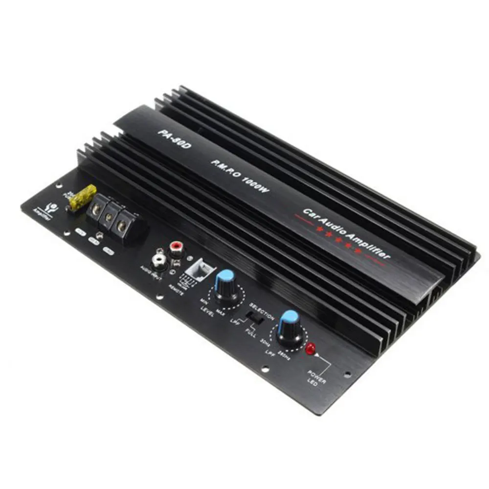 12inch Speaker Subwoofer Amplifier Board Peak 1000W High Power Car Audio 12V for
