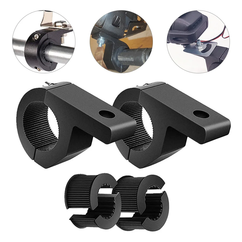 

2pcs Light Bar Mounting Brackets Led Off-road Light Tube Clamp Motorcycle Light Bar Tube Clamp