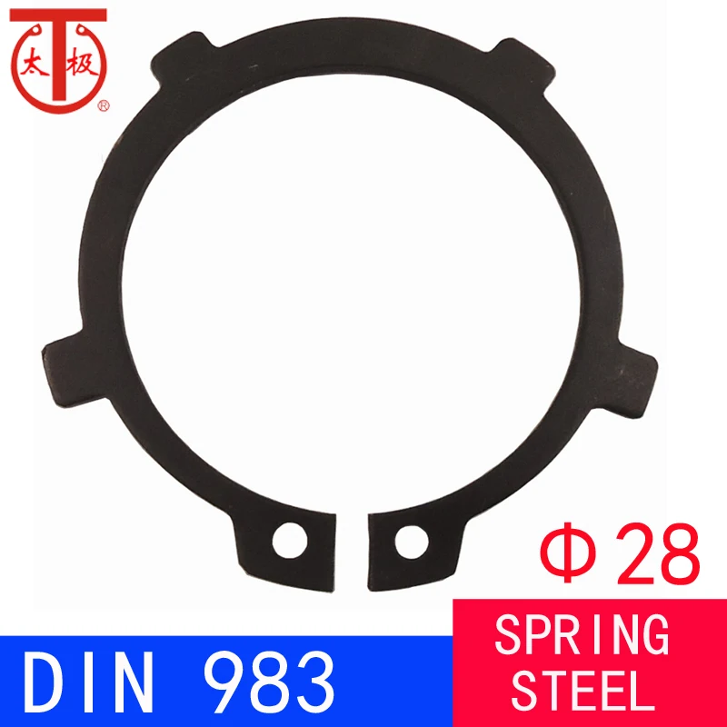 

( 28 ) DIN983 External Retaining Ring ( k type external circlips ) retaining clip for shaft / 100 pieces/lot