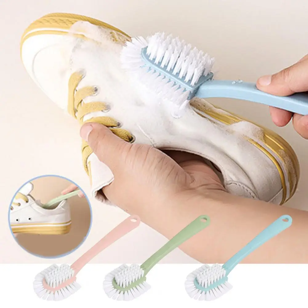 Brush for Fabric Ring Design Brush Multifunctional Shoe Set for Stain Removal Clothes 5-sided Soft Bristle Tool