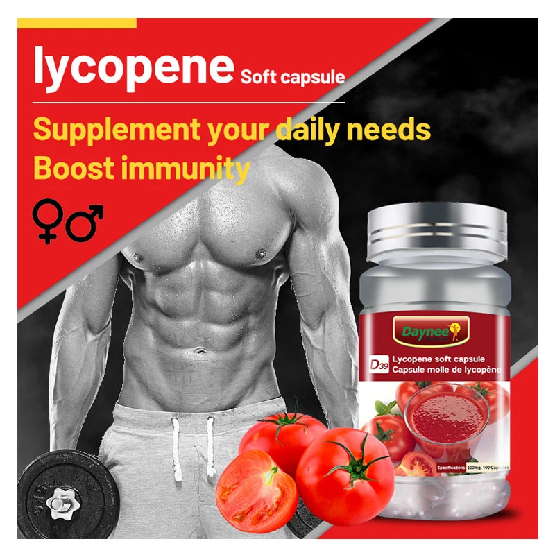 100 Pills Lycopene Soft Capsules Enhance Immunity and Pregnancy