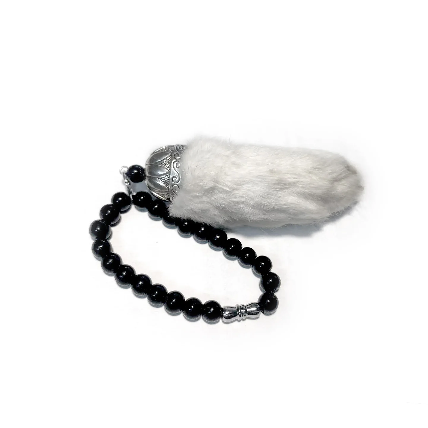 Chaveiro Artesanal de Pé de Coelho da Sorte, Presente Raro de Aniversário, Suprimentos Criativos para Festivais, Acório de...